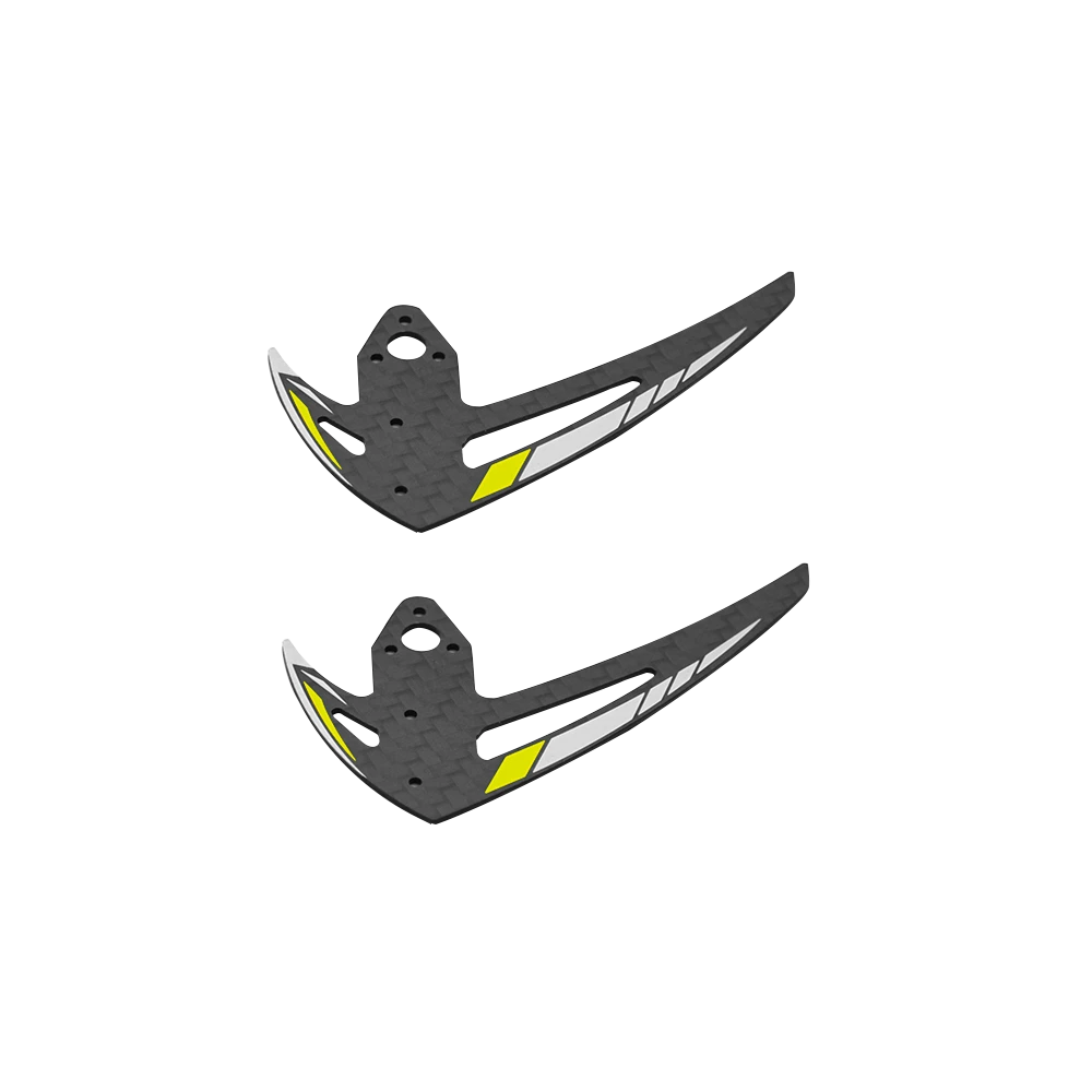 OMP Hobby M2 EVO Helicopter Parts Vertical Stabilizer Set - Image 4