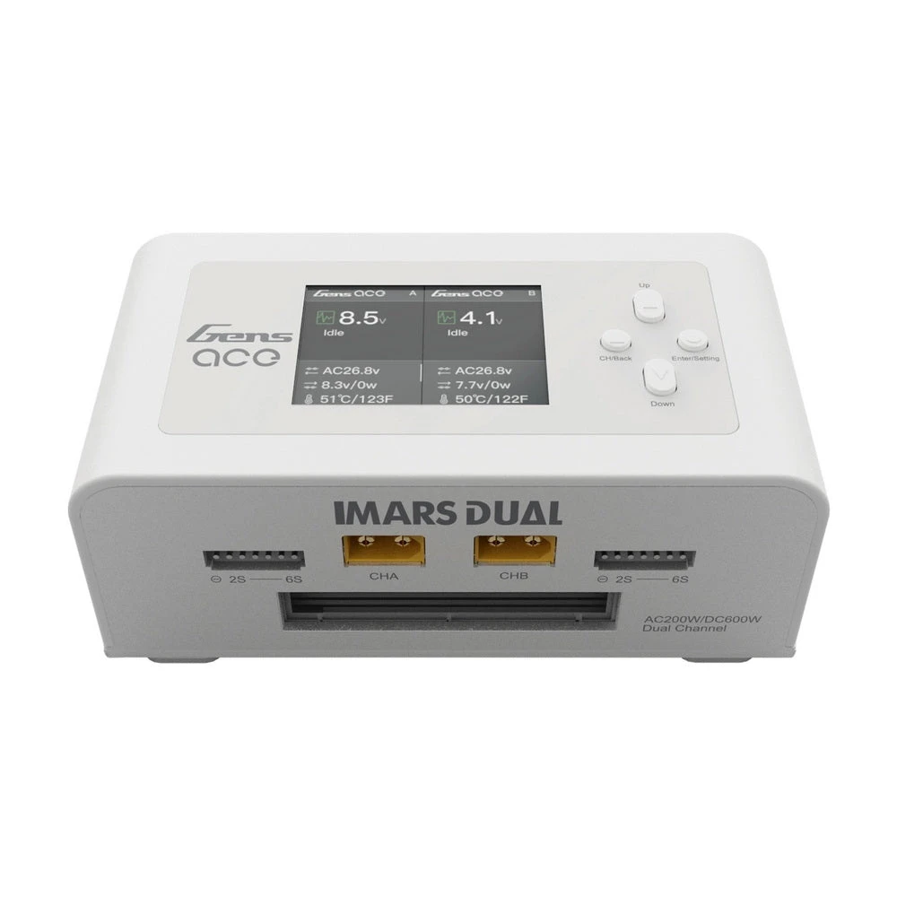 Gens Ace GensAce Imars Dual Channel AC200W/DC300W Balance Charger - Image 4