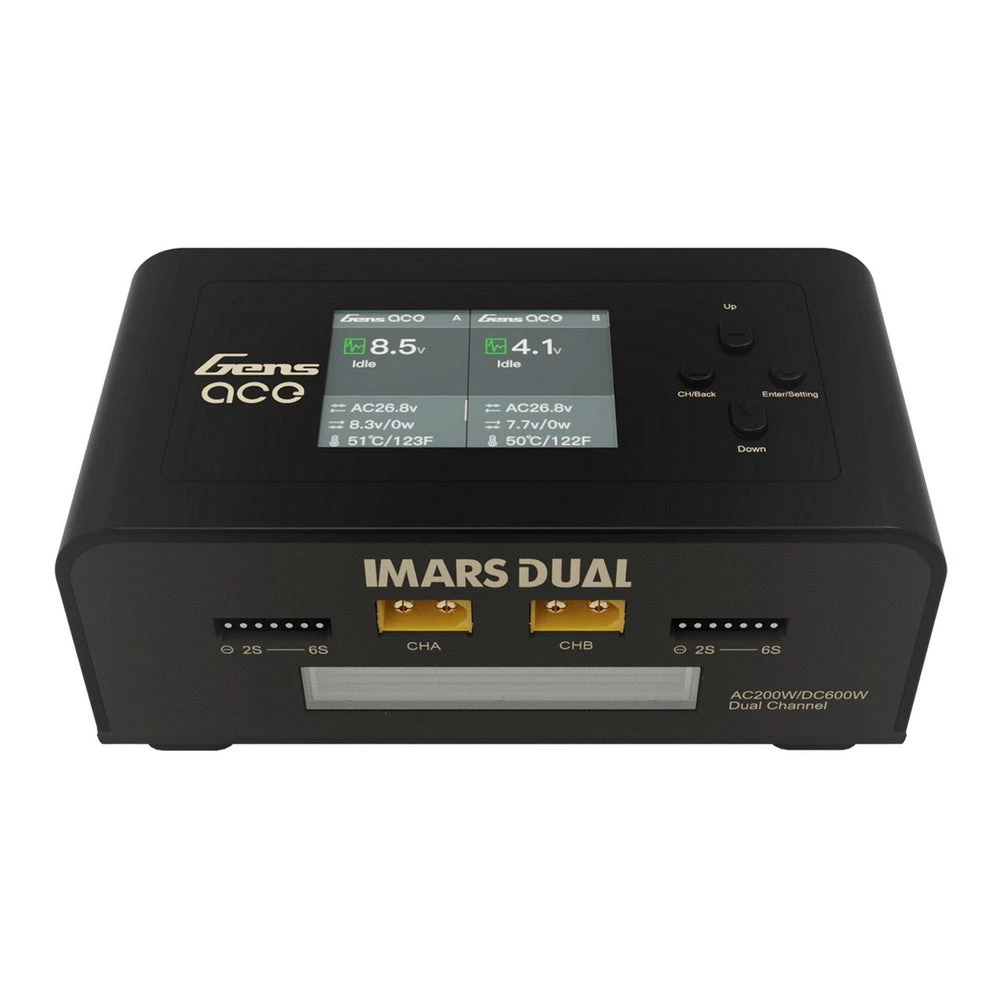 Gens Ace GensAce Imars Dual Channel AC200W/DC300W Balance Charger