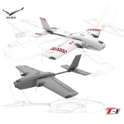 HEE WING T-1 Ranger 730mm Wingspan Dual Motor EPP FPV Racer RC Airplane Fixed Wing KIT