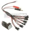 Parallel Charge Cable For Trex 150 OMP M1 Batteries With 2S XH Connector