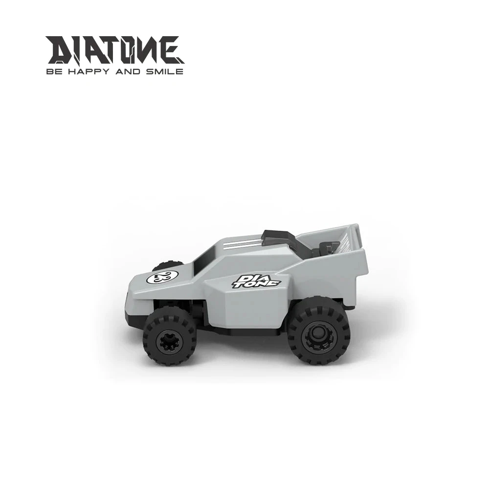 DIATONE 1:76 Q33 Karting 60mins Car Only Grey Color - Image 2