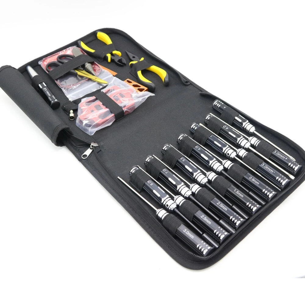 23 PCS RC Hobby Tool Kit With Carry Bags - Image 2