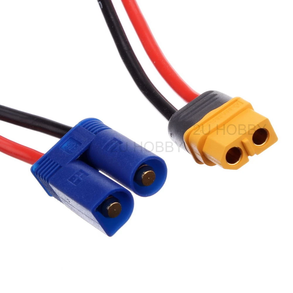 Charge Cable XT60 Female To EC5 Male Adapter Cable - Image 2