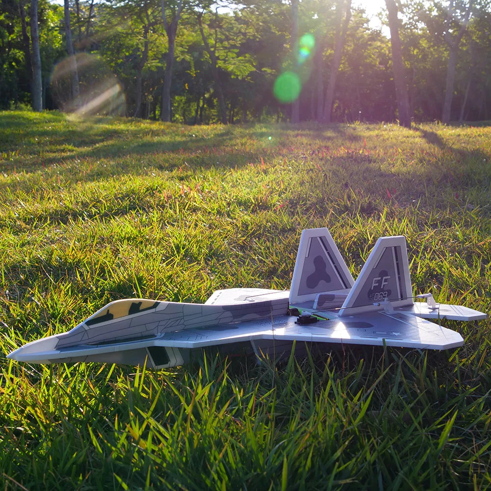 HEE WING Hunter F22 400mm Wingspan MPP PP Foam Magic Board RC Airplane KIT - Image 2