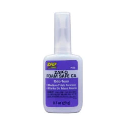 ZAP ZAP-O Foam Safe CA+ Odorless Medium Thick CA Glue PT-25 1oz