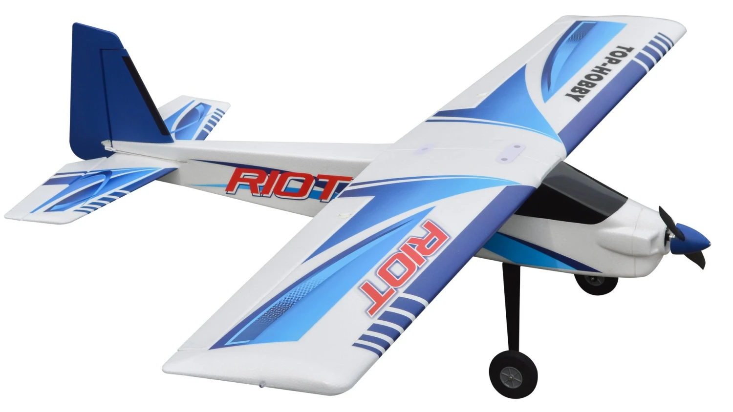 Top RC RIOT 1400mm Wingspan EPO Practice Sport RC Airplane PNP - Image 6