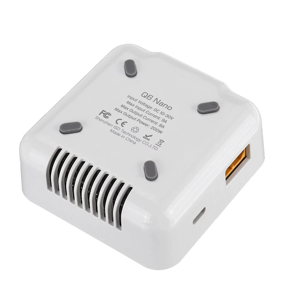 ISDT Q6 Nano BattGo 200W 8A Pocket Battery Balance Charger For 1-6S LiPo Battery - Image 5