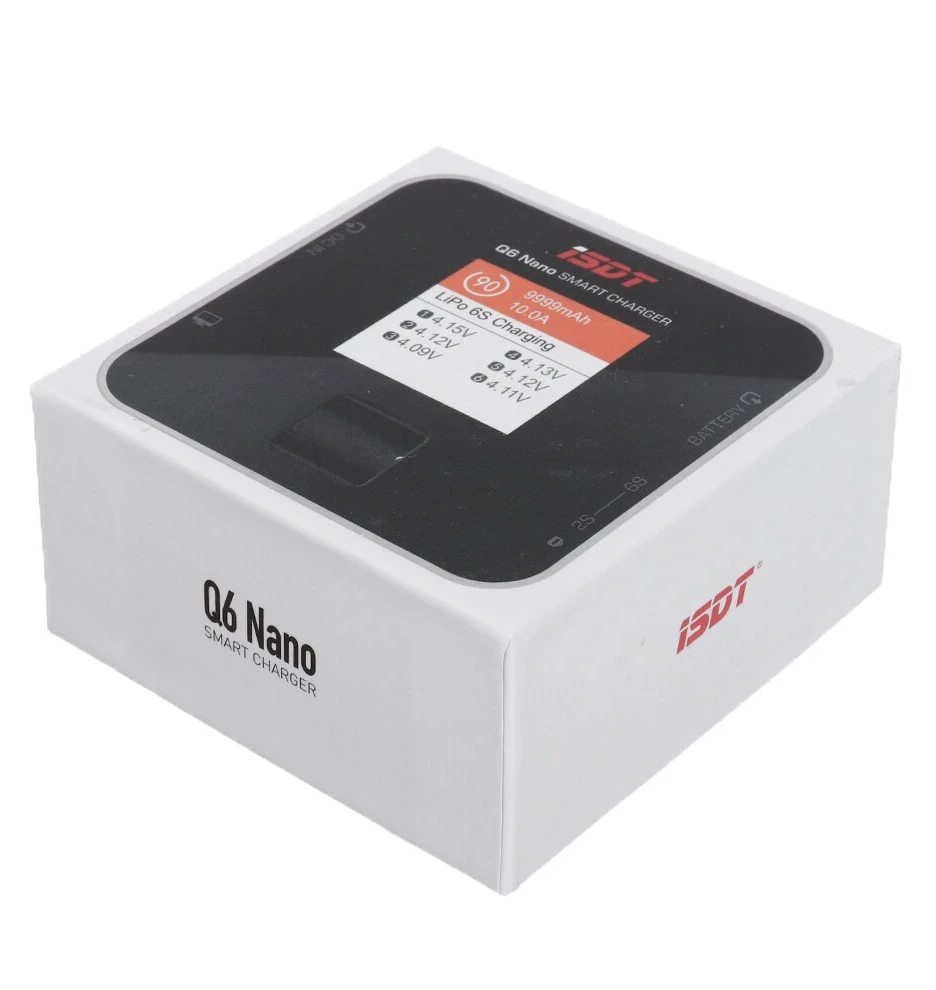 ISDT Q6 Nano BattGo 200W 8A Pocket Battery Balance Charger For 1-6S LiPo Battery - Image 6