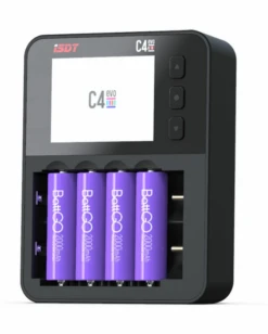 ISDT C4 EVO 36W 8A 6 Channels Smart Battery Charger With USB Output For 18650 26650 AA AAA Battery