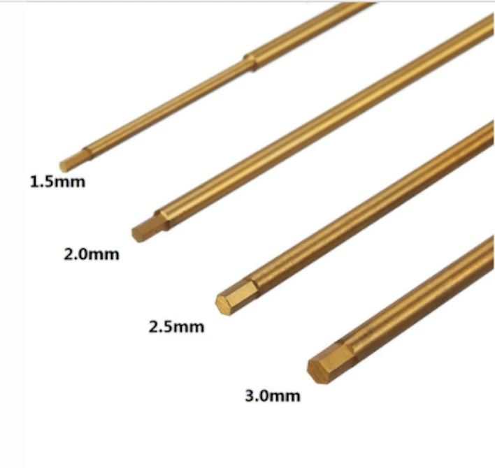 18PCS RC Tools Kits Hex Screwdriver Set Titanium Nitride Coated - Image 5