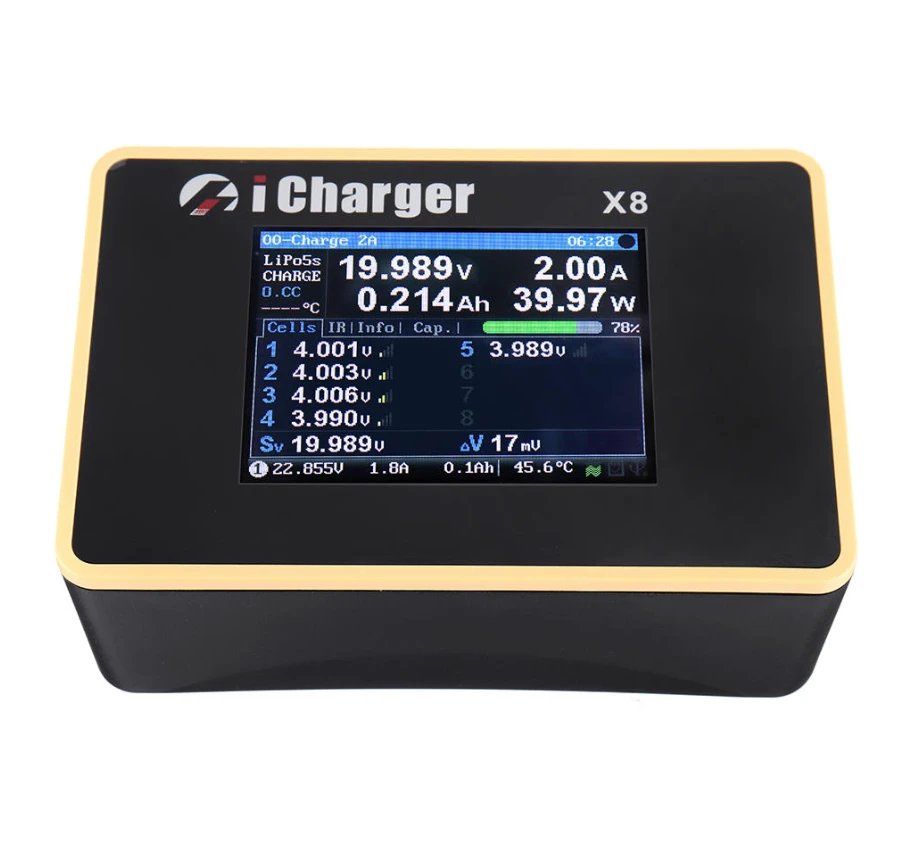 Junsi ICharger X8 Lilo/LiPo/Life/NiMH/NiCD DC Battery Charger 8S/30A/1100W - Image 2