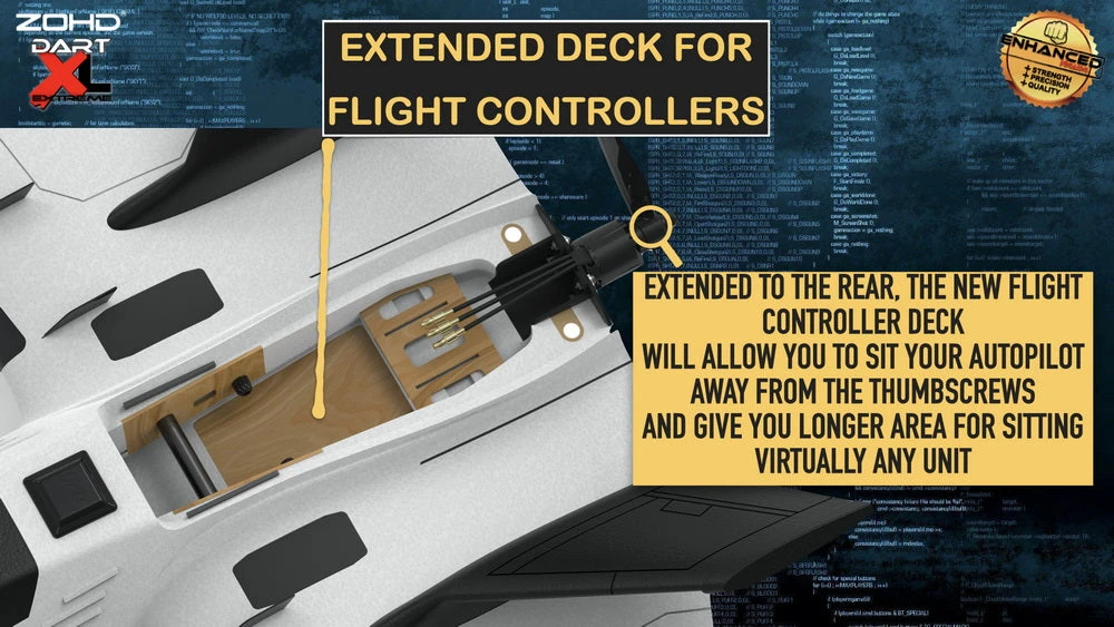 ZOHD Dart XL Extreme Enhanced FPV Wing PNP - Image 2
