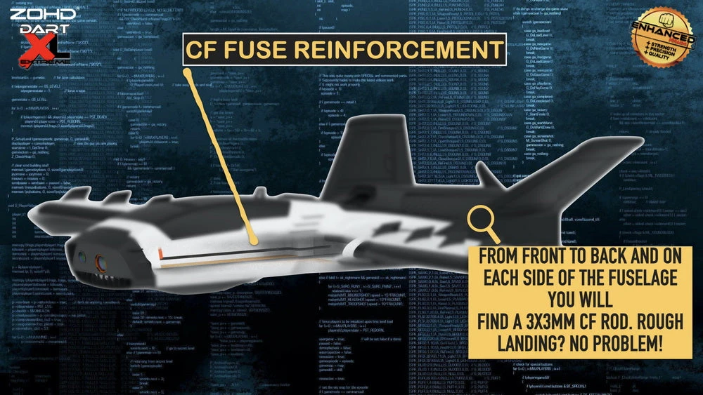 ZOHD Dart XL Extreme Enhanced FPV Wing PNP - Image 5