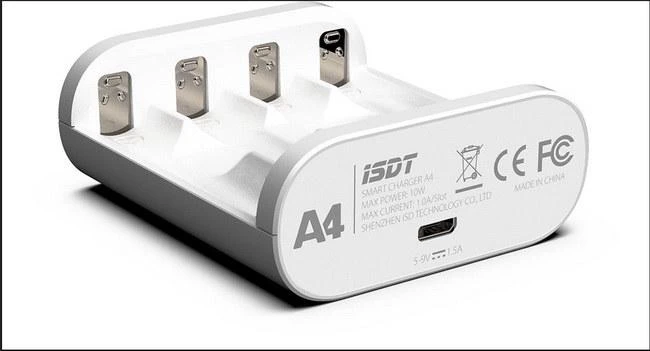 ISDT A4 NiMH AA AAA Lithium Ion Battery Charger - Image 4
