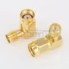 Right Angle RP-SMA Male To RP-SMA Female Adapter
