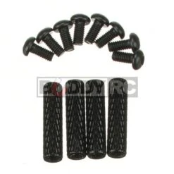 Knurled Aluminum StandOff M3x15mm