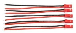 JST Pigtail Female Connectors For Battery 5 Pieces