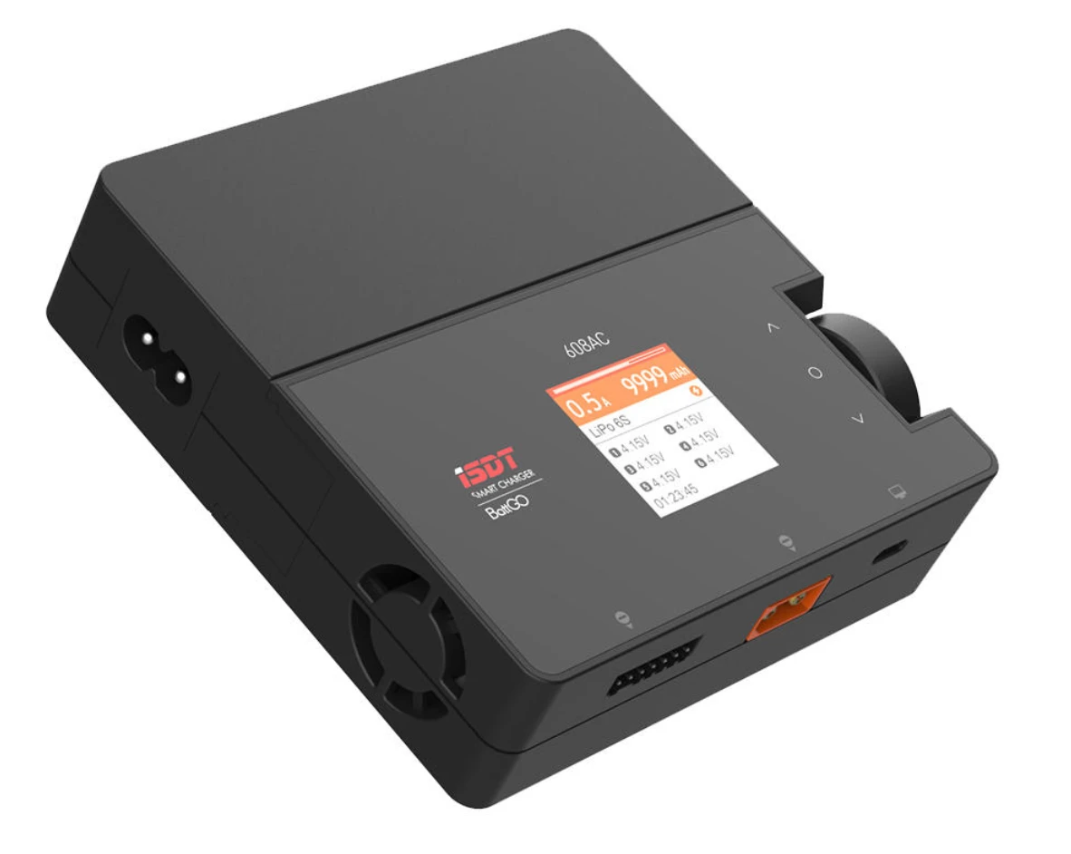 ISDT 608AC 50W AC 200W DC Dual Mode 8A 6S Smart Charger - Image 4